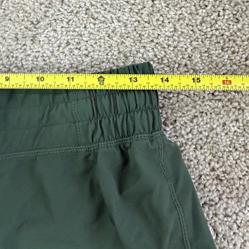 Mondetta Shorts Womens Medium Green Performance Luxury Lined Running Athletic